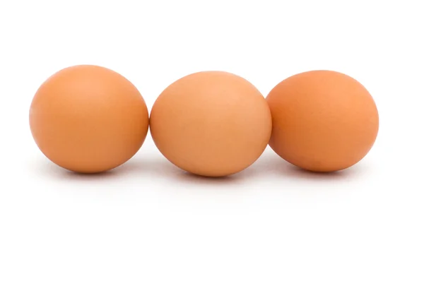 分離した卵のグループ — ストック写真