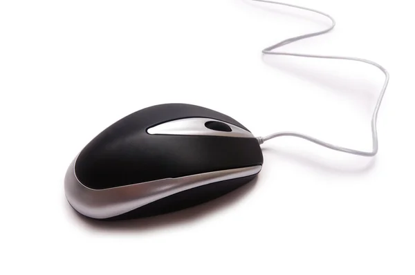 Počítačová myš izolovaných na bílém — Stock fotografie
