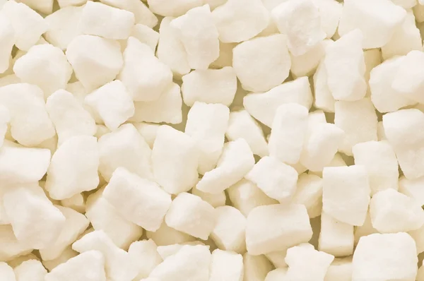 stock image White sugar cubes arranged