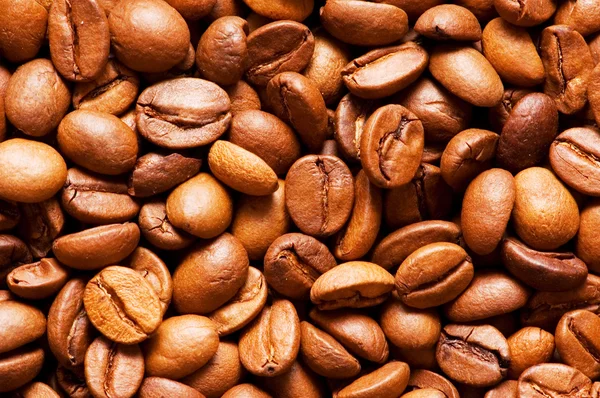 Närbild av nyrostat kaffe — Stockfoto