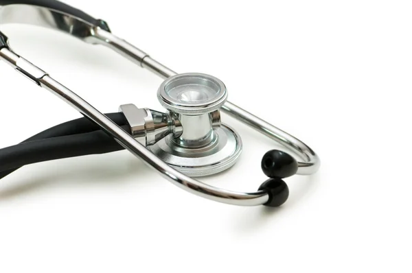 Stetoskop medyczny na białym tle — Zdjęcie stockowe