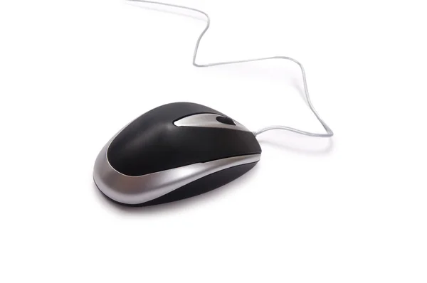 Комп'ютерна миша ізольована на білому — стокове фото
