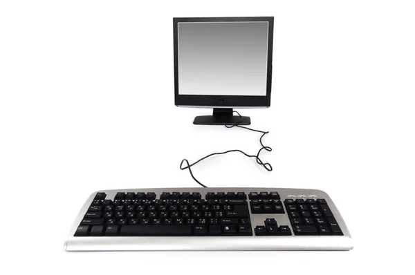 Osobní počítač izolovaných na bílém — Stock fotografie