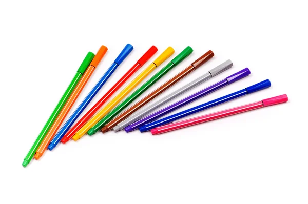 Selection of pencils isolated — Stock Photo, Image