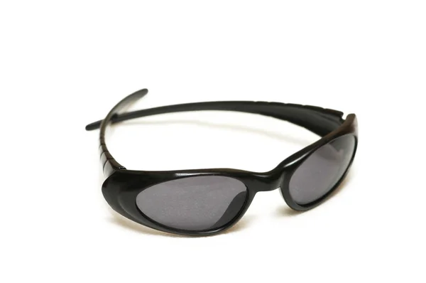 Чорні сонцезахисні окуляри ізольовані на білому — стокове фото