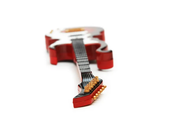 Guitarra Rock aislada en blanco — Foto de Stock