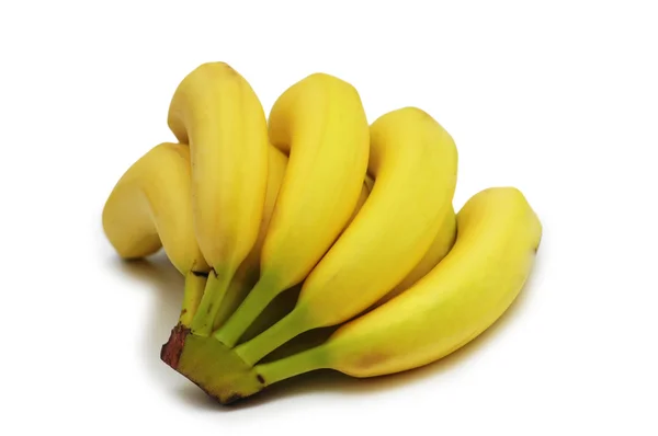 Bananenbündel isoliert — Stockfoto