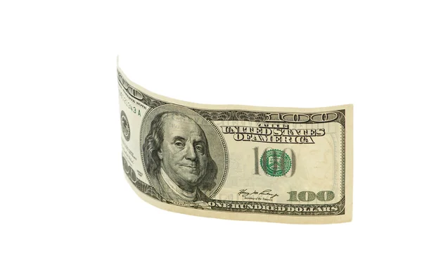 Dollar bank note isolated — Stock Photo, Image