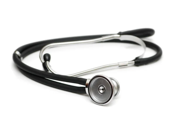 Stetoskop medyczny na białym tle — Zdjęcie stockowe
