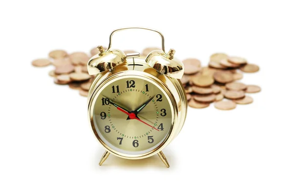 "Tempo é dinheiro "conceito — Fotografia de Stock
