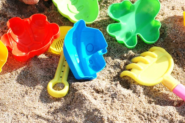 Summer concept - Children toys — Stock Photo, Image