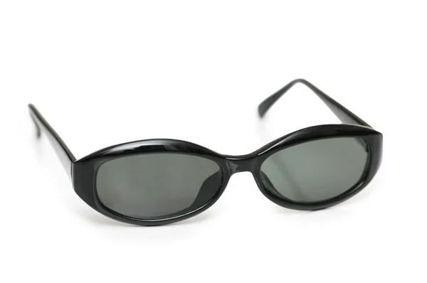 Óculos escuros pretos isolados — Fotografia de Stock