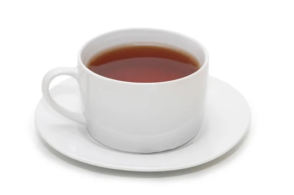 Чашка чаю ізольована на білому — стокове фото