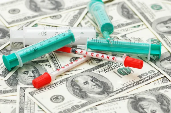 Farmaci e medicinali costosi — Foto Stock