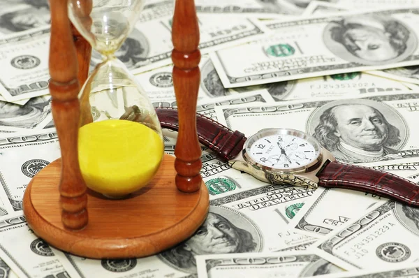 Concept "tijd is geld" — Stockfoto