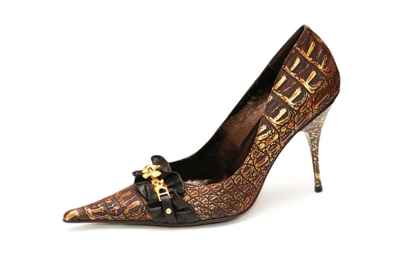 Izole parlak kadın ayakkabı — Stok fotoğraf