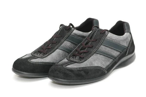 分離された灰色のスポーティな靴 — ストック写真