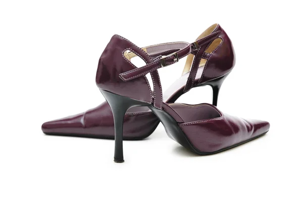 Zapatos de mujer en tacones altos aislados — Foto de Stock