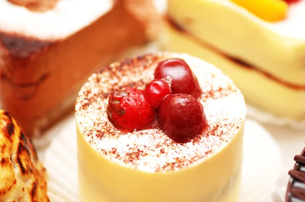 Сладкий пирог с ягодами — стоковое фото