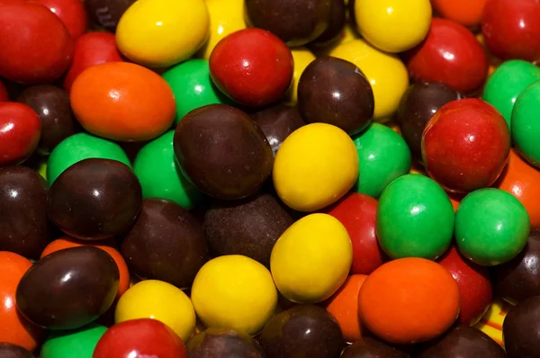 Çeşitli renkli tatlılar — Stok fotoğraf