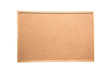 Ücretsiz corkboard üzerinde beyaz izole