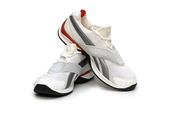 Zapatos deportivos aislados en el blanco — Foto de Stock