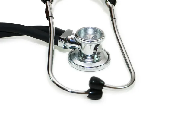 Medicinsk stetoskop isolerade — Stockfoto