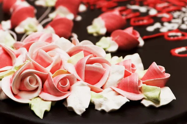 Close up de rosa decoração — Fotografia de Stock