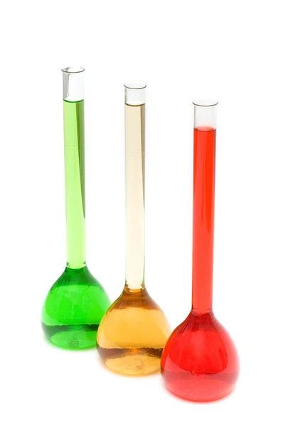 Various tubes isolated on the white — Stock Photo, Image