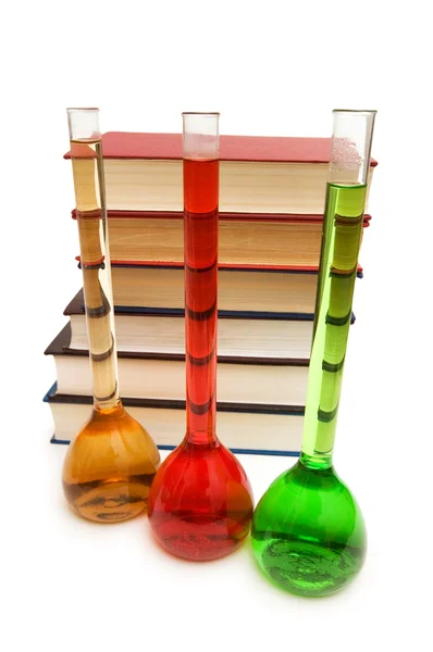 Chemie concept met buizen — Stockfoto
