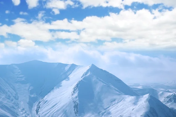 stock image High mountains under snow