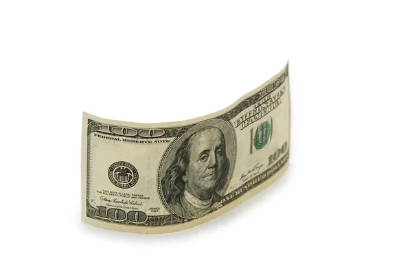 Dollar bank note isolated — Stock Photo, Image