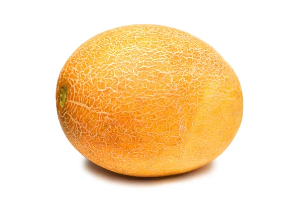 Melone giallo isolato sul bianco — Foto Stock