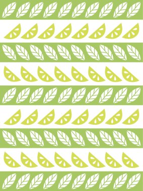 Lime&mint pattern clipart