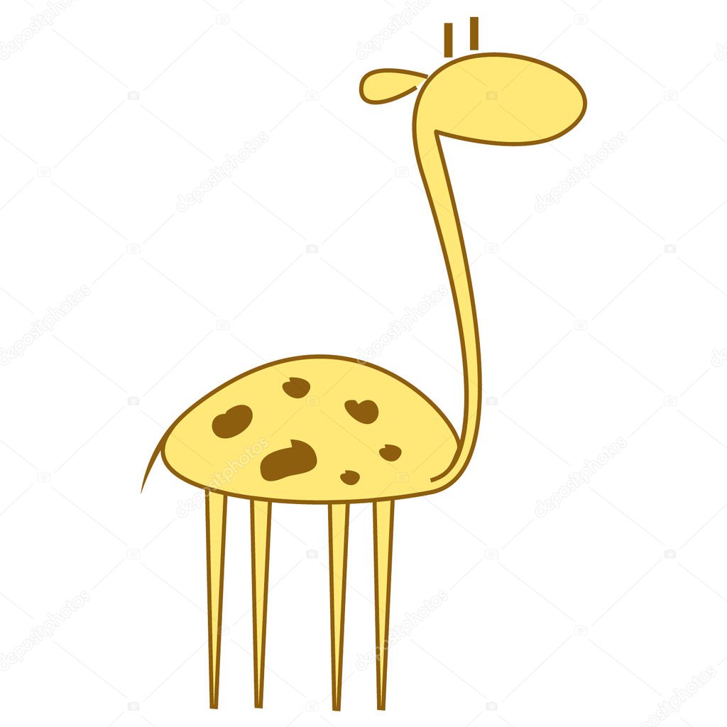 A Cute giraffe