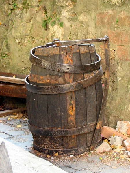 Stock image Old barrel