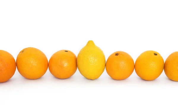 Arance e limone — Foto Stock