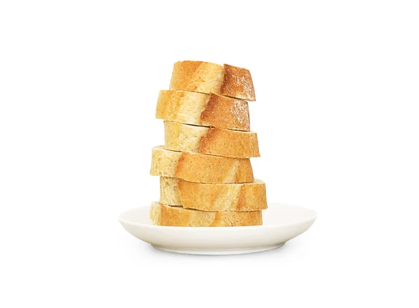 stock image Slices of baguette