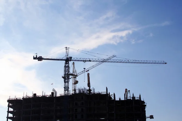 stock image Hoisting crane