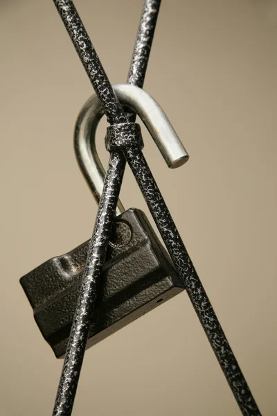 Hinged lock — Stock Photo, Image