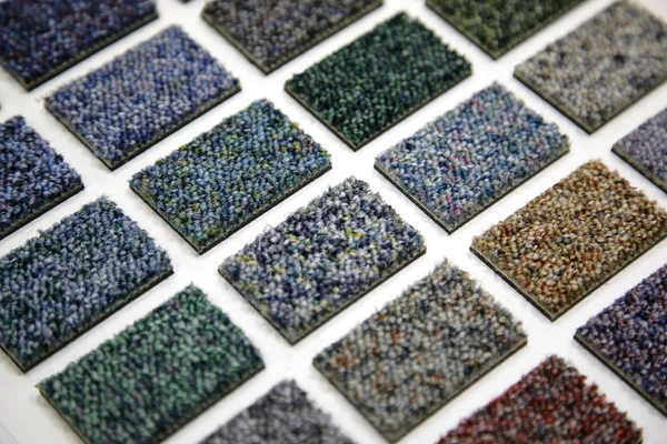Muestras de alfombra — Foto de Stock