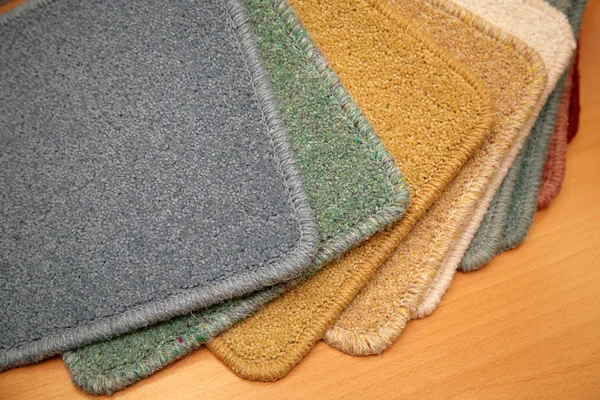 Próbki dywan — Zdjęcie stockowe