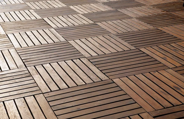 Vloer van houten planken — Stockfoto