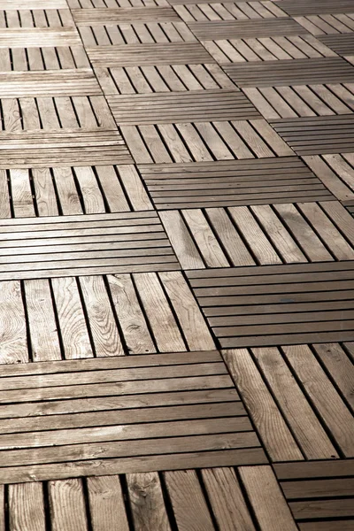 Fußboden aus Holzbrettern — Stockfoto