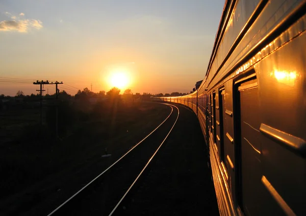 Поїзд — стокове фото