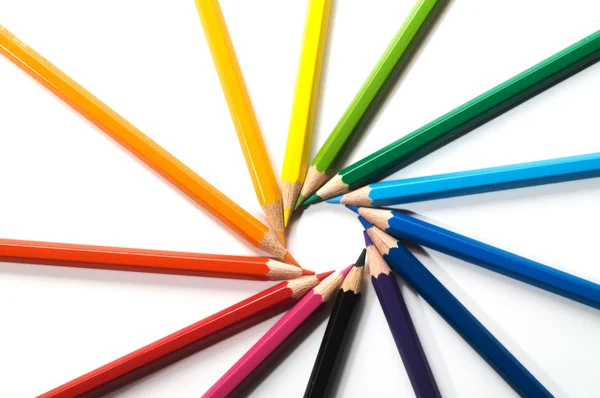 Färg penna — Stockfoto