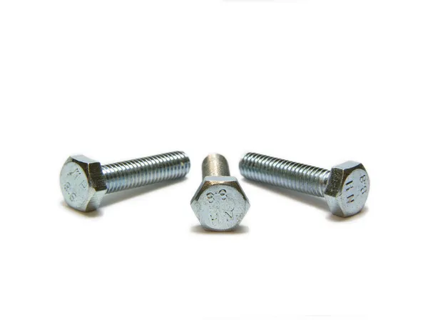 Three headed bolts — Stock Photo, Image