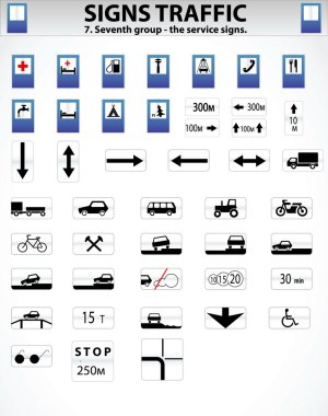 Signs Traffic Part Seven clipart