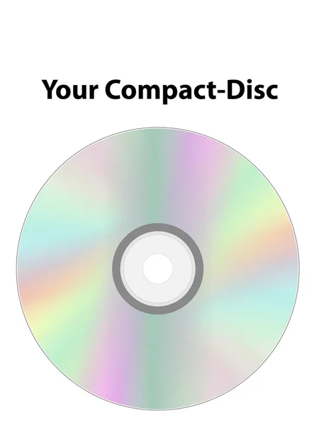 Disk CD — Stockový vektor