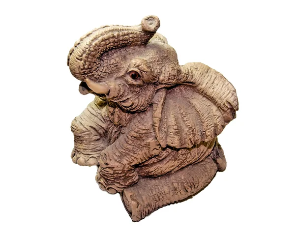雕像的大象 — 图库照片
